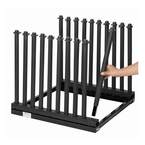 BURCO 9-LITE V-SERIES W S CARRIER W 24  REMOVABLE MASTS